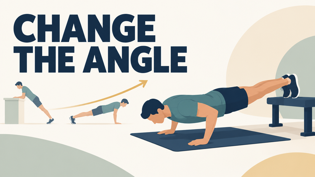 Push-up-progressions-from-countertop-to-feet-elevated-position