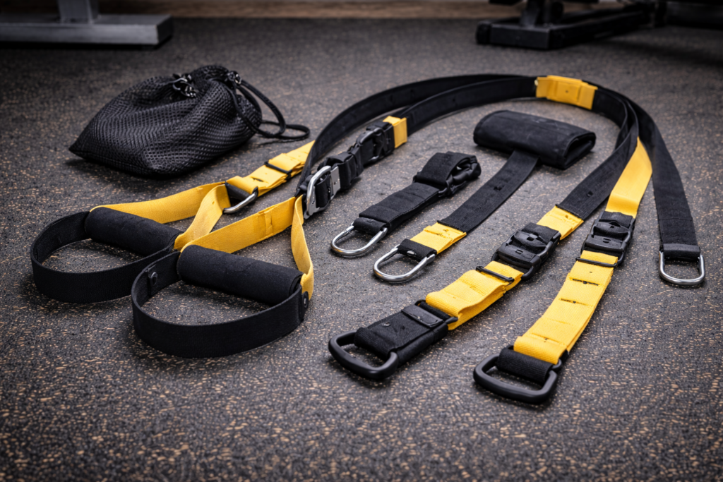 Suspension-trainer-straps-with-handles-and-anchor-system