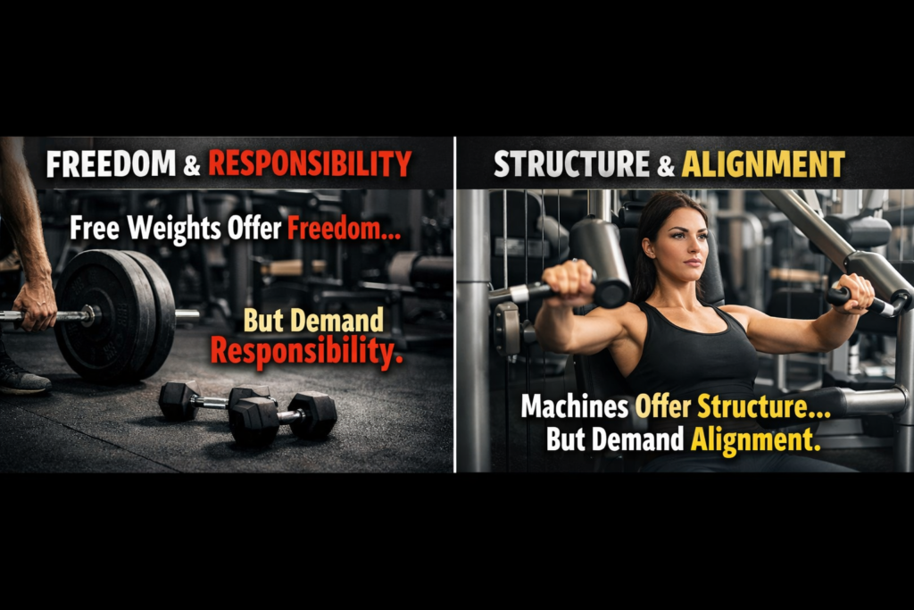 Free-weights-and-machines