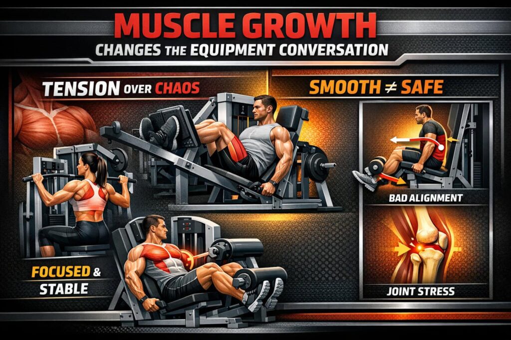 Muscle-growth-focused-training-machines-and-alignment
