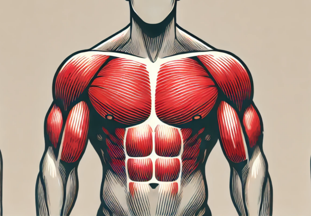Chest-Shoulders-and-Core-muscles