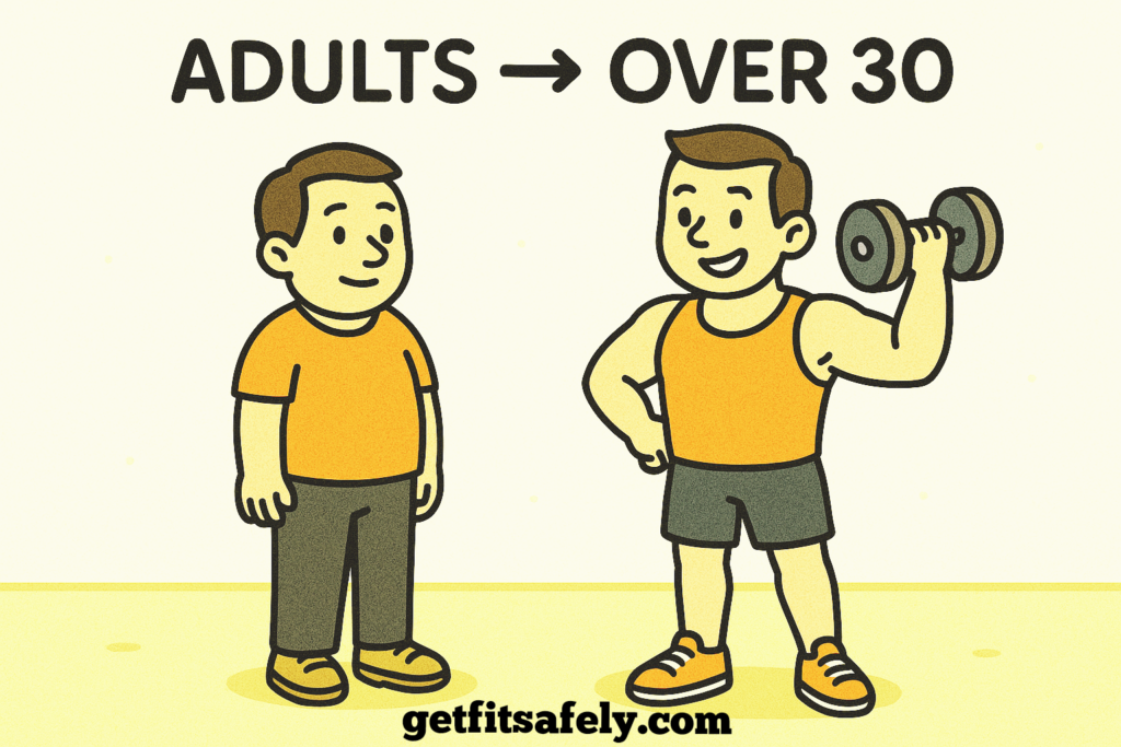 Working-out-in-the-gym-after-30