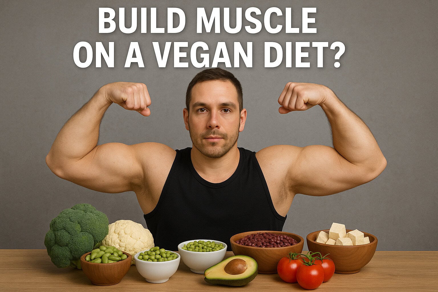 Can You Really Build Muscle on a Vegan Diet Without Leucine Supplements?