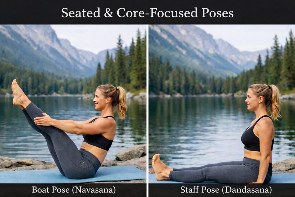 Seated-and-core-focused-yoga-poses-outdoor