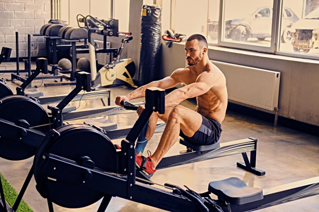 Rowing-machine-full-body-training