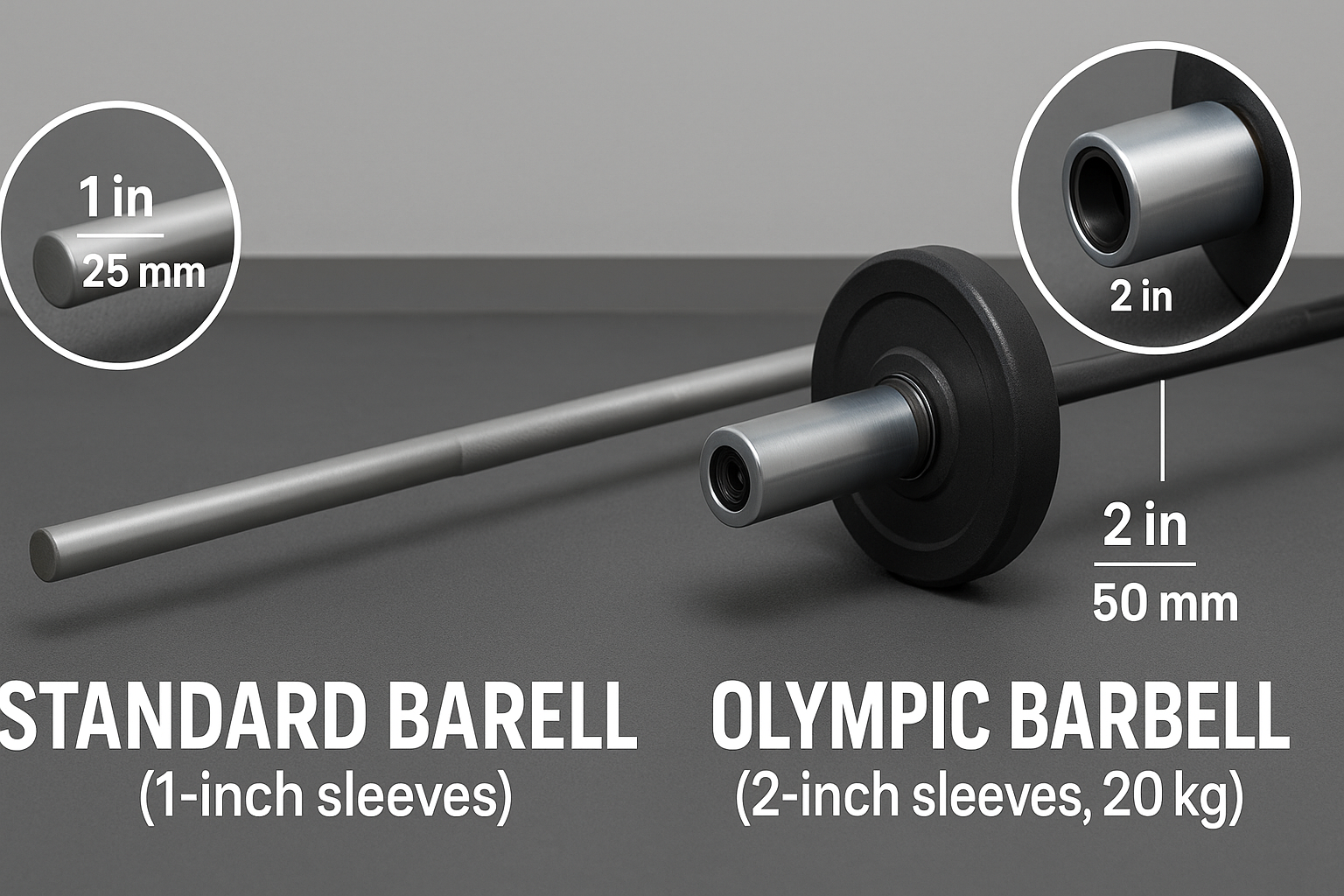 Standard-vs-olympic-barbell