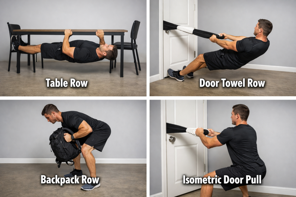 Bodyweight-row-variations