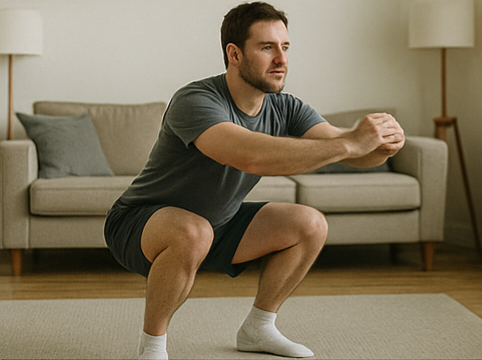 Bodyweight-Squats-exercise-at-home