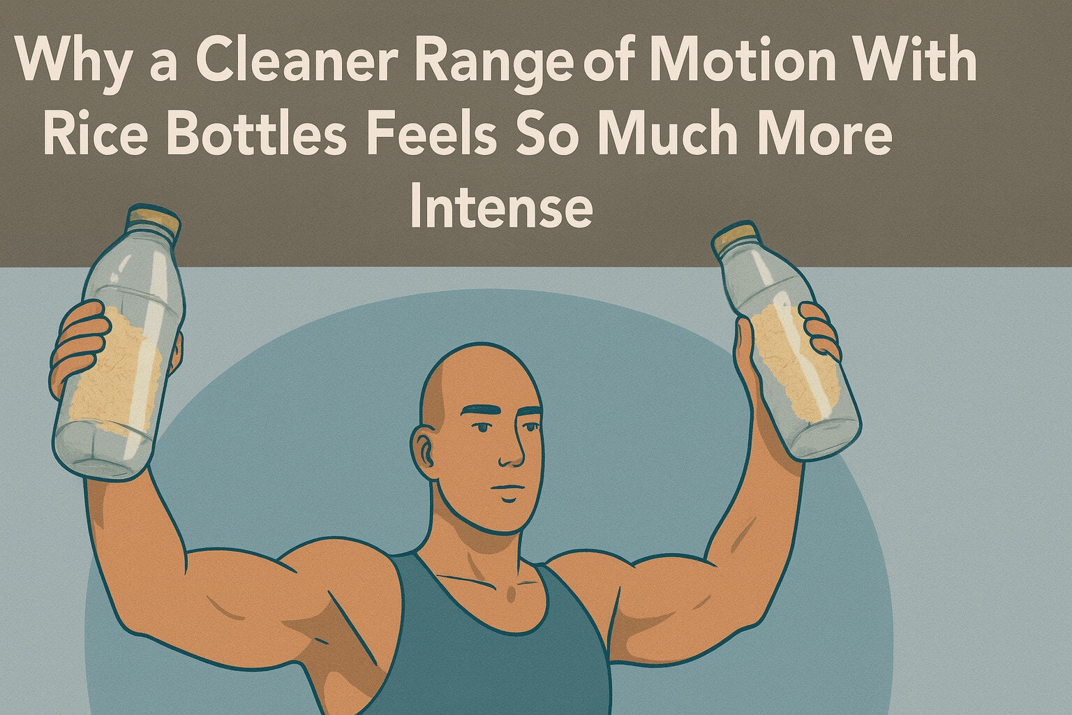 Man-performing-shoulder-raises-with-rice-bottles-clean-range-of-motion