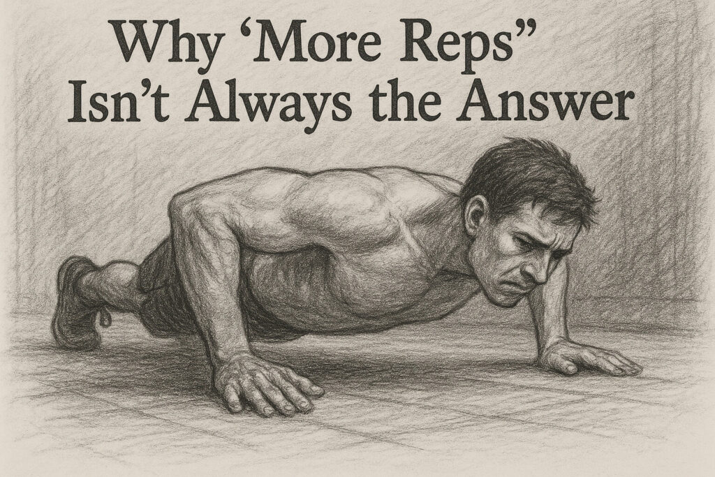 Man-struggling-with-push-ups-showing-fatigue-and-muscle-tension