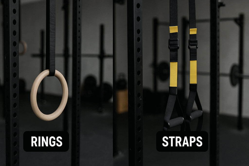 Wooden-rings-vs-suspension-straps-gym