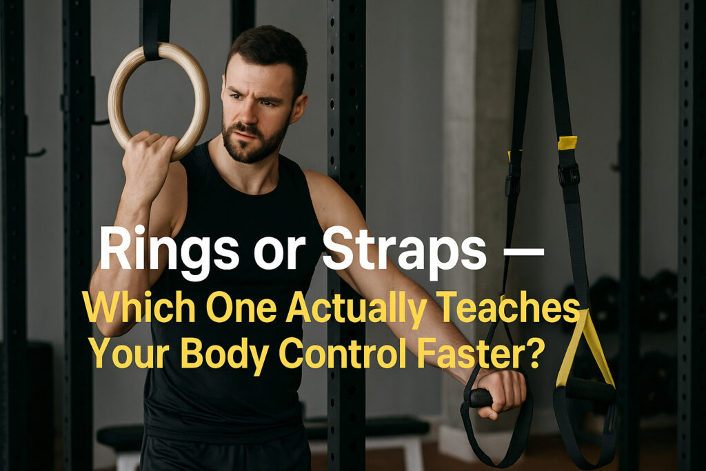 Athlete-performing-ring-exercise-for-body-control