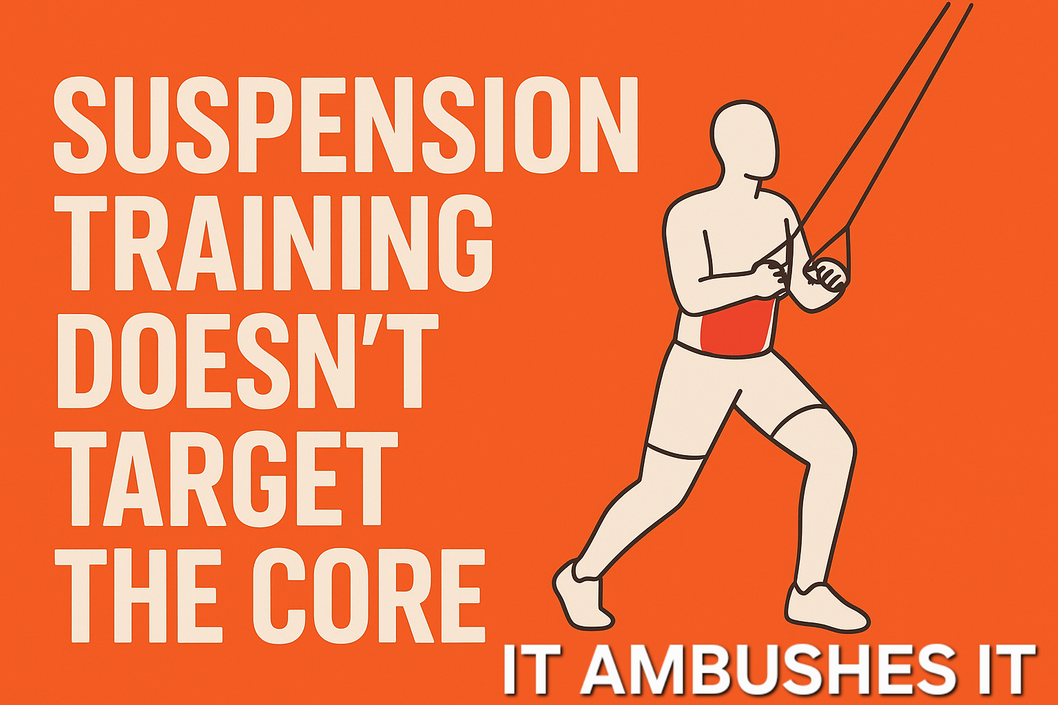 Illustration-showing-suspension-training-exercise-with-core-highlighted