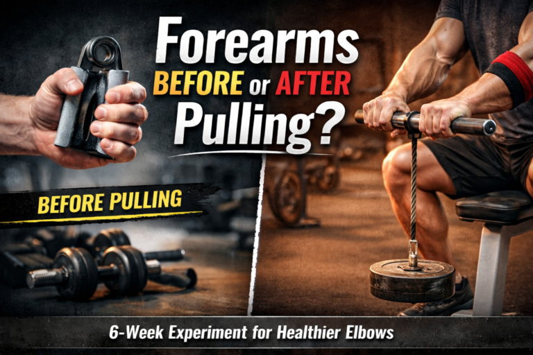 Forearm-training-order-before-after-pulling