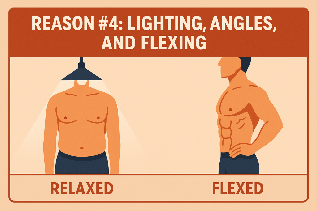 Lighting-and-angles-comparison-relaxed-vs-flexed