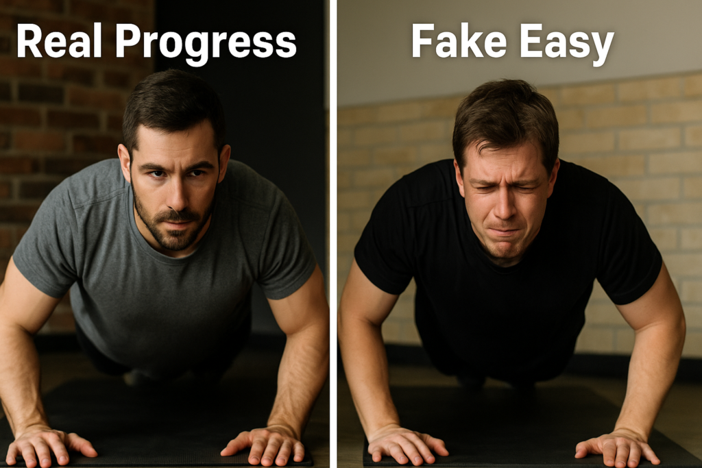 Controlled-bodyweight-reps-versus-rushed-execution