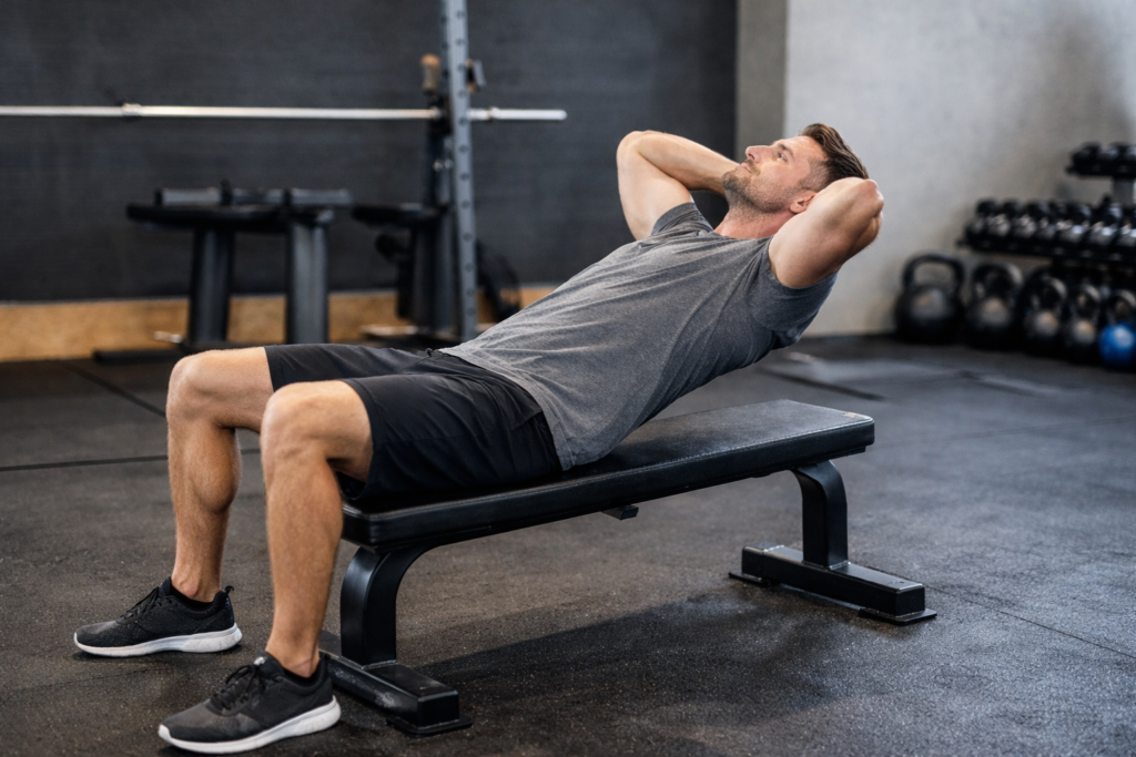 Thoracic-extension-on-bench-mobility