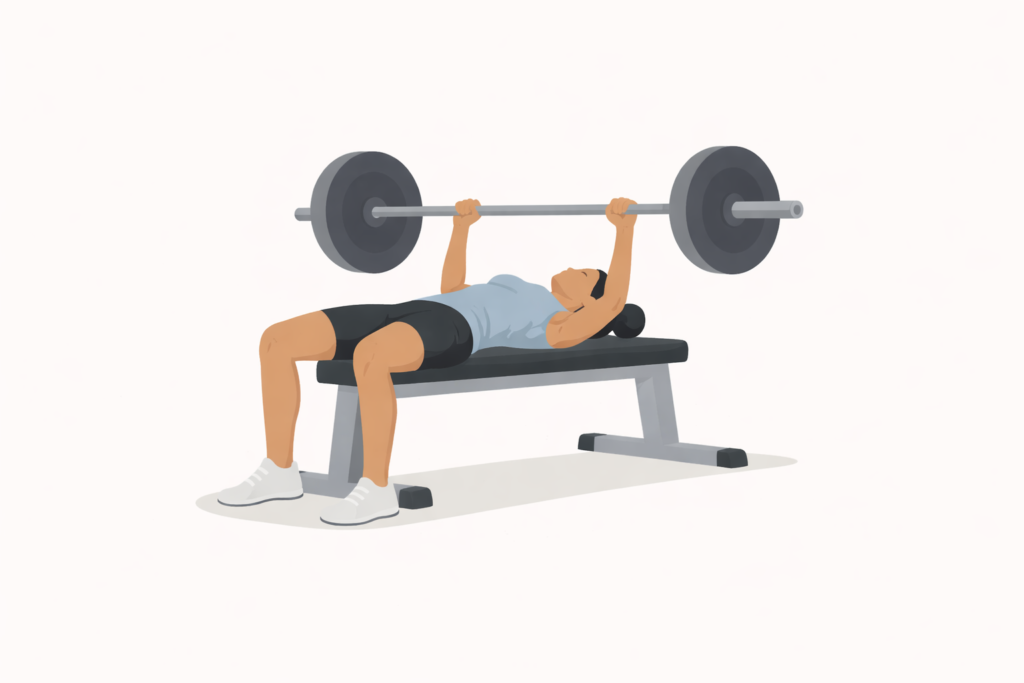 Bench-press-barbell-movement