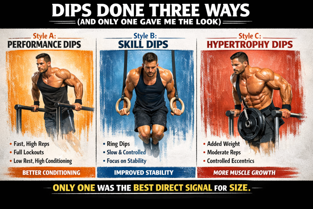 Weighted-and-bodyweight-dip-variations