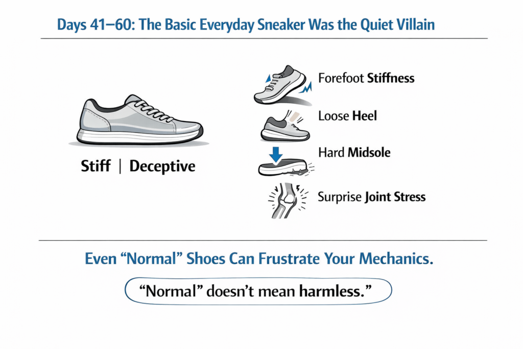 Everyday-sneaker-with-stiff-sole-and-increased-joint-stress