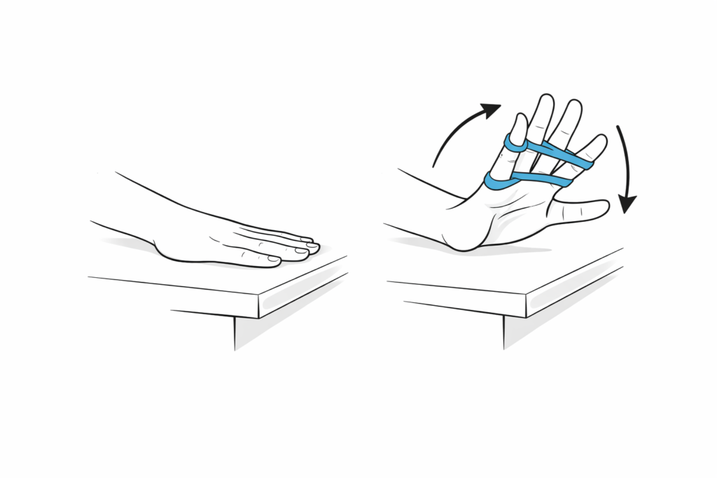 Finger-extension-resistance-band-hand-exercise