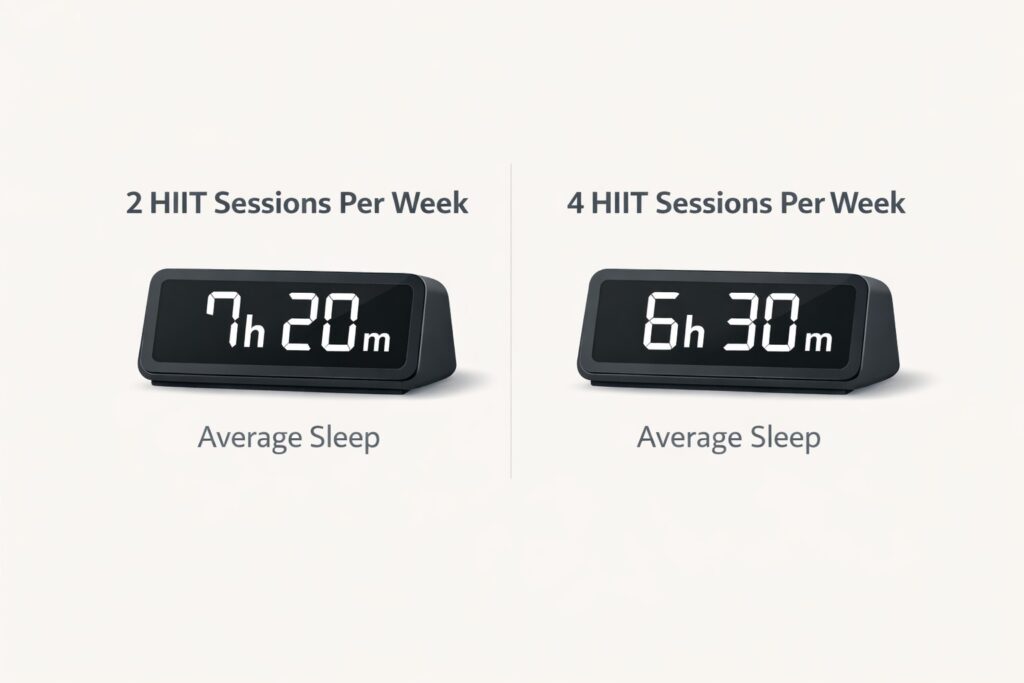 HIIT-Frequency-And-Average-Sleep-Comparison