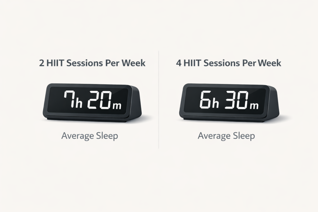 HIIT-sessions-per-week-sleep-duration-comparison