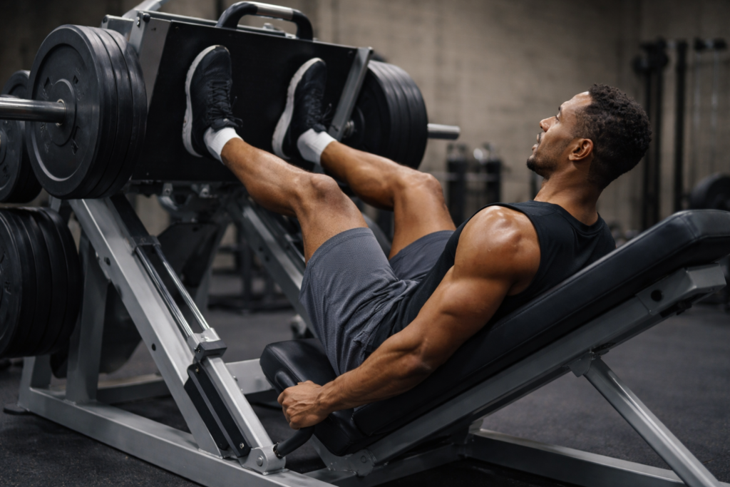 Leg-press-lower-body-strength-set