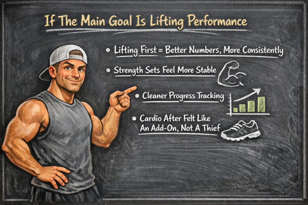 Lifting-first-workout-order-performance-benefits