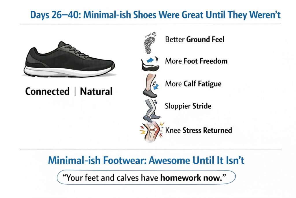 Minimal-shoes-walking-with-calf-fatigue-and-knee-stress