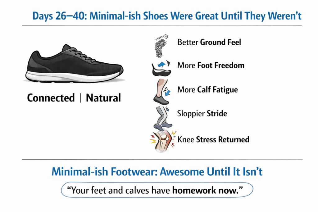 Minimal-shoes-walking-with-calf-fatigue-and-knee-stress