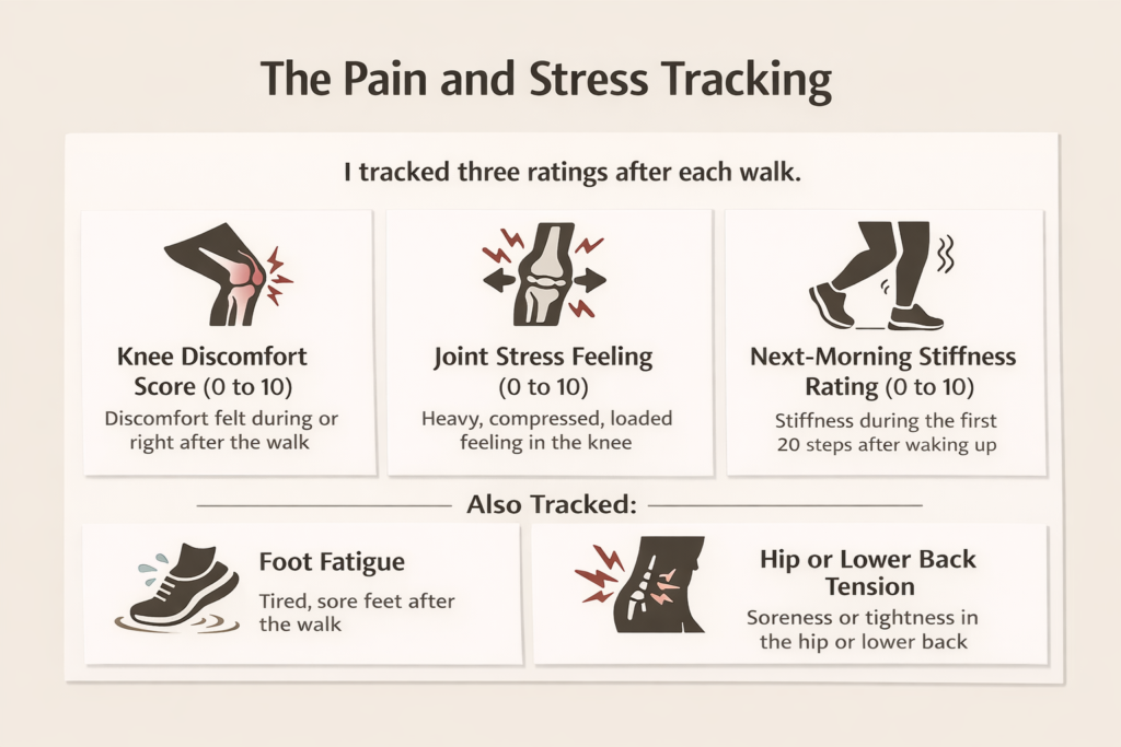 Pain-and-stress-tracking-walk-metrics