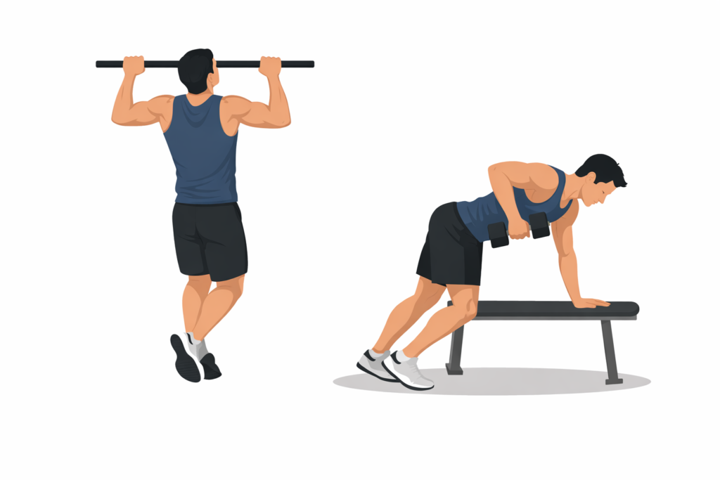 Pulling-pattern-rows-pull-ups-horizontal