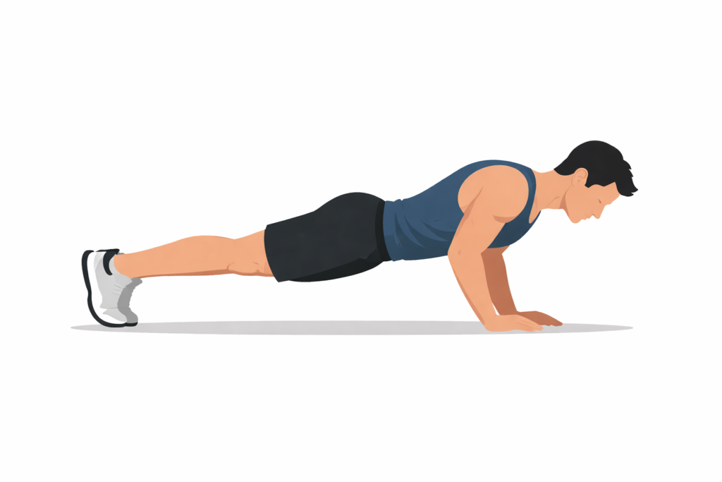 Push-up-pressing-pattern-horizontal