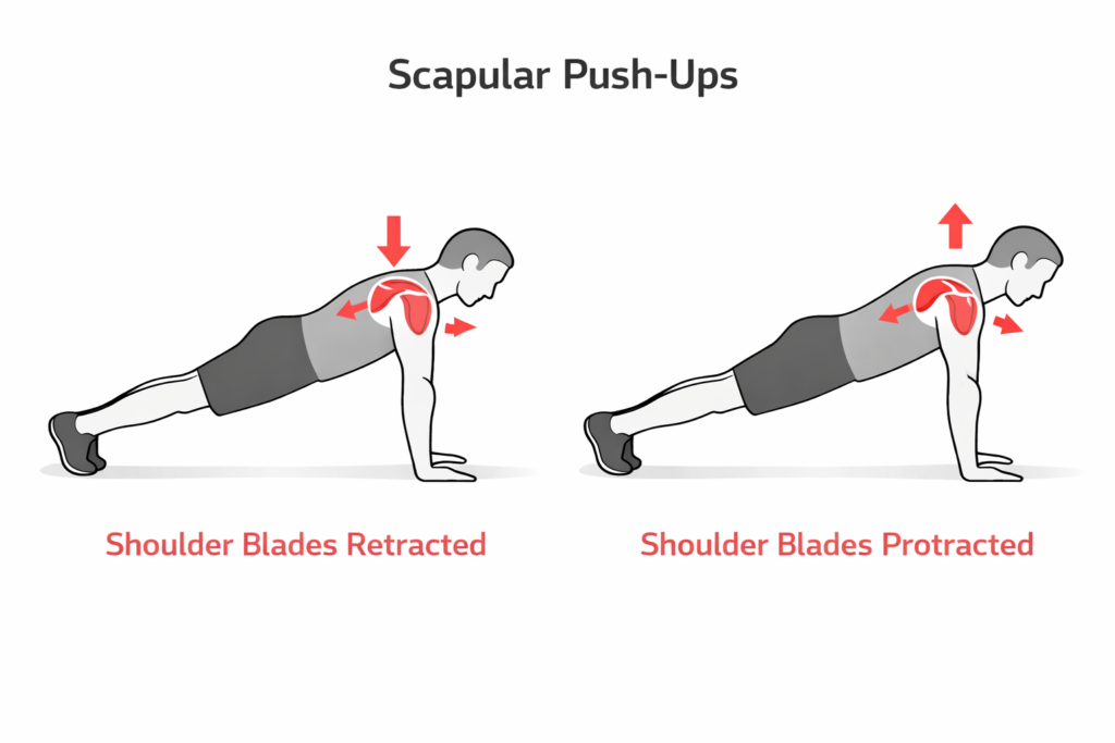 Scapular-push-up-shoulder-blade-up-and-down-motion