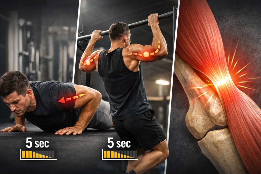 Controlled-eccentric-phase-tendon-under-tension