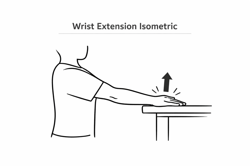 Wrist-extension-isometric-static-loading
