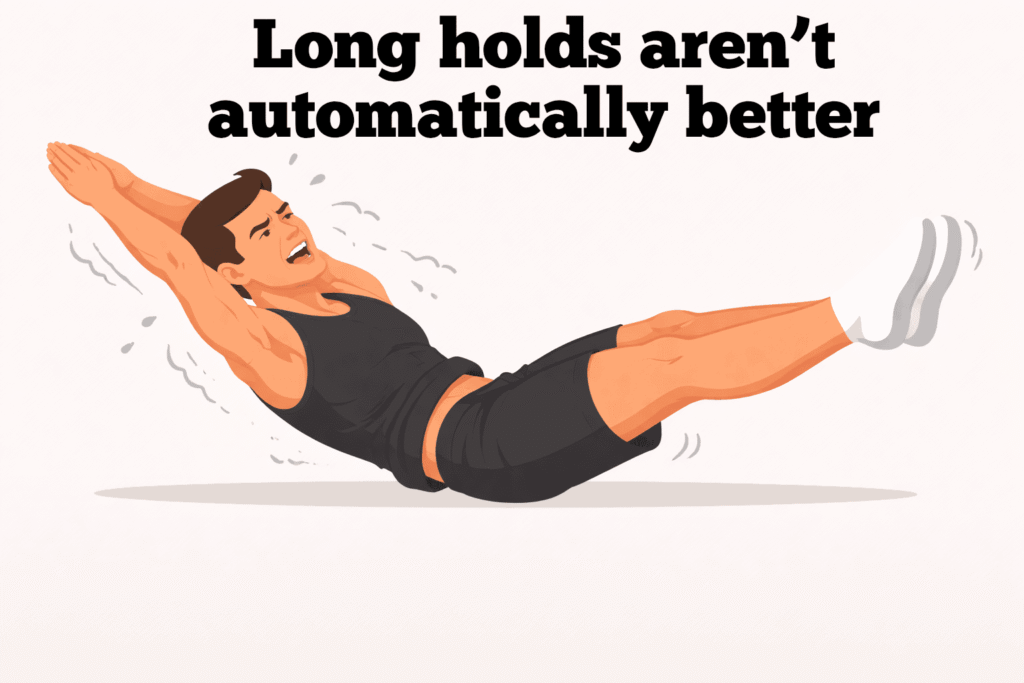 Hollow-hold-position-losing-tension-during-fatigue