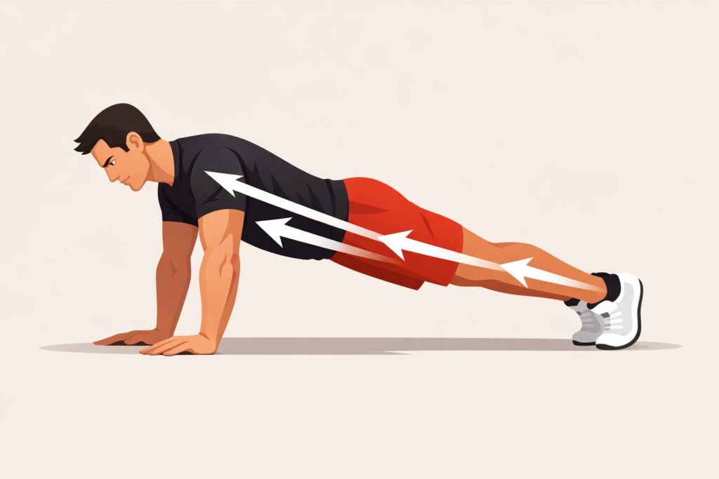Hollow-hold-core-tension-improving-push-up-form-alignment