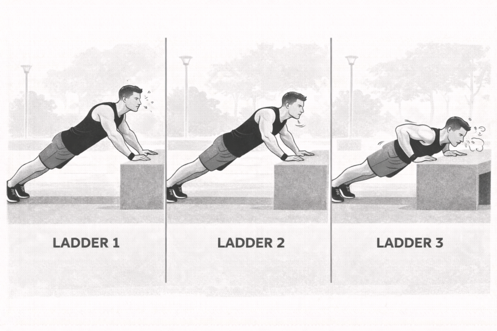 Three-ladders-push-ups-form-deterioration-fatigue