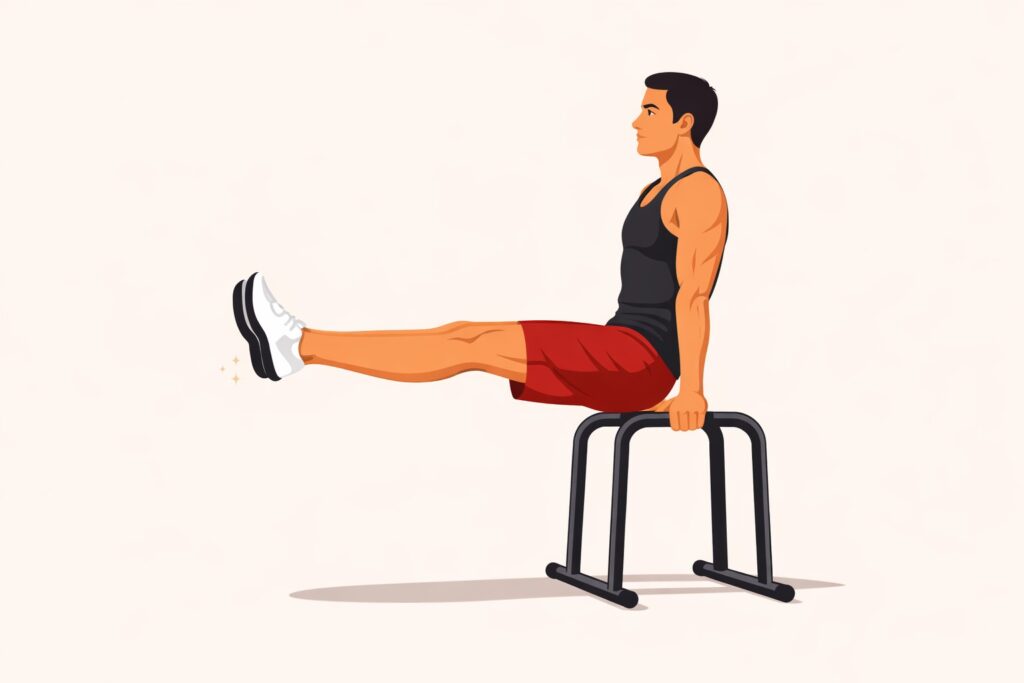 L-sit-parallel-bars