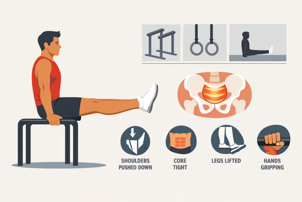 L-sit-hold-on-parallel-bars-body-in-L-shape-core-braced-shoulders-depressed-legs-extended