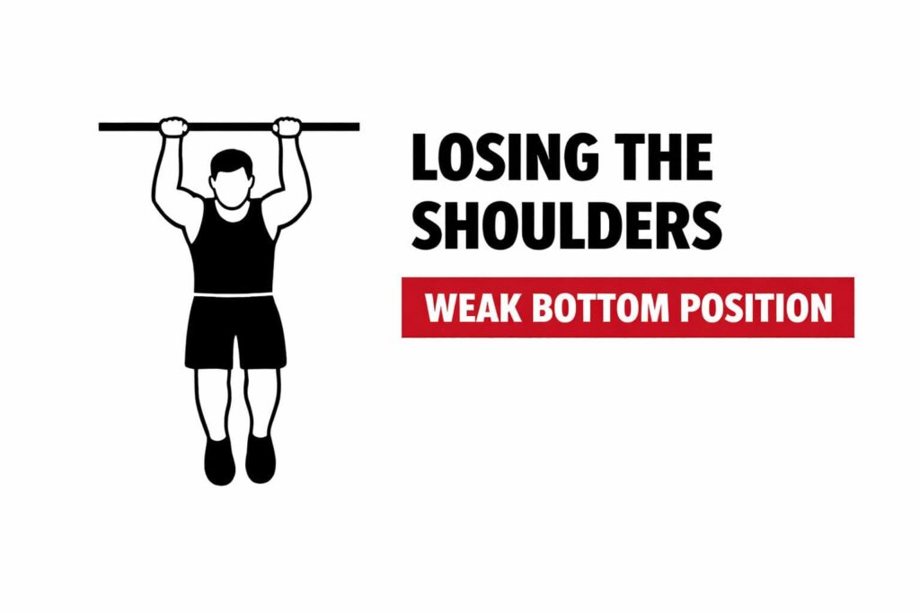 Pull-up-losing-the-shoulders-weak-bottom-position-form-mistake