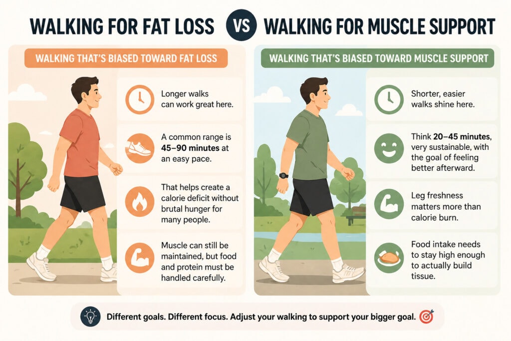 Side-by-side-walking-comparison-for-fat-loss-versus-muscle-support-goals