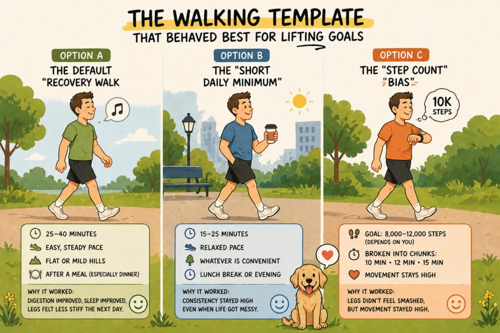 Three-friendly-walking-options-for-lifting-goals-with-recovery-short-walk-and-step-count-approach
