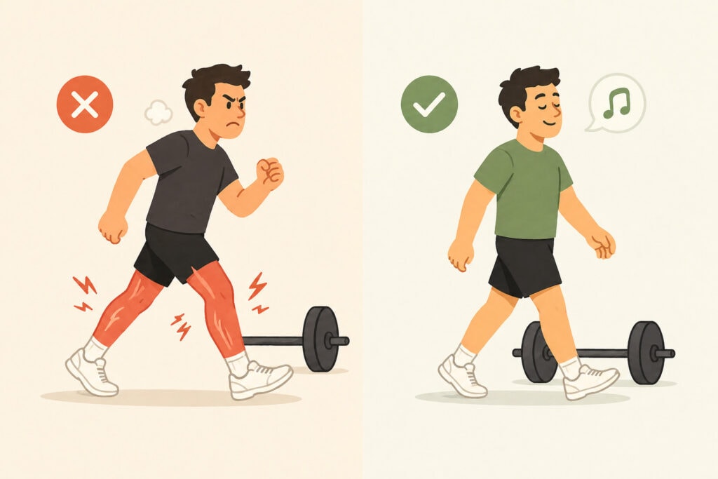 Split-scene-showing-hard-walking-fatigued-legs-versus-easy-walking-before-leg-training