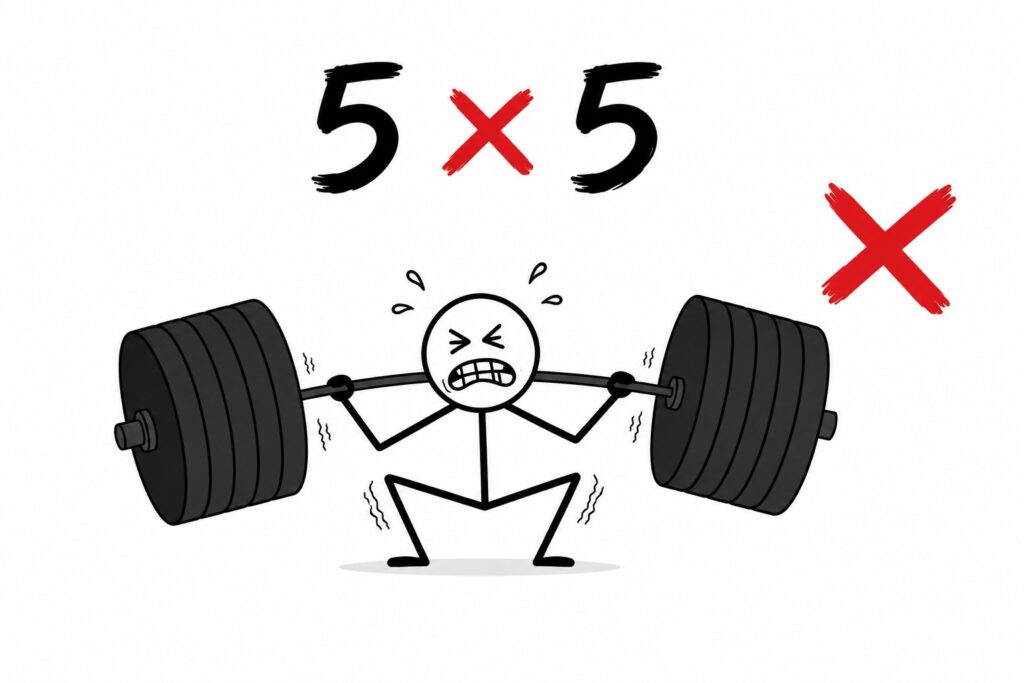 5x5-squat-heavy-barbell-wrong-form-warning