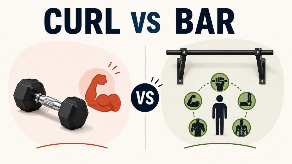 Chin-Up-Bar-Vs-Curl-Arm-Training