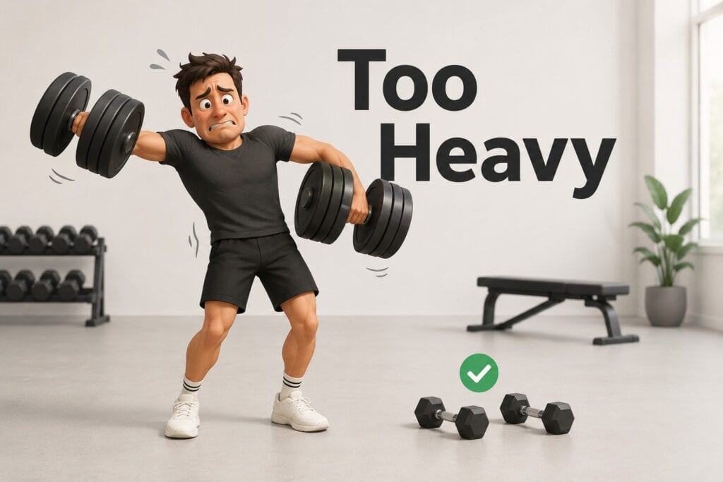 Too-heavy-lateral-raises-before-overhead-pressing
