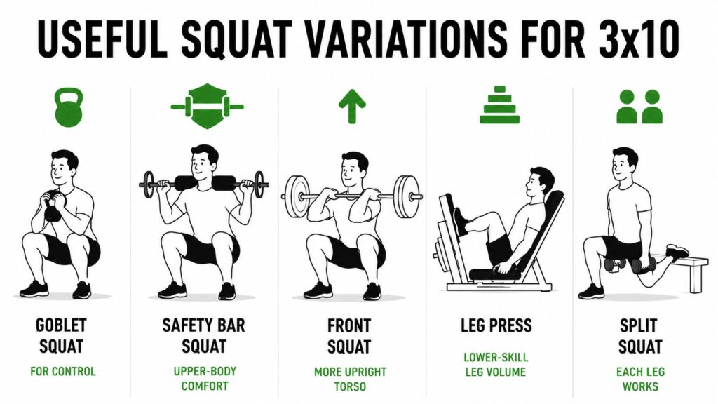 Useful-3x10-squat-variations-goblet-front-leg-press